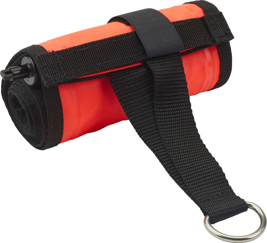 OMS Diver's Alert Marker, 3.3' Long (1 Meter), Closed, Open Bottom and No-Lock LP Connector, w/ OPV...