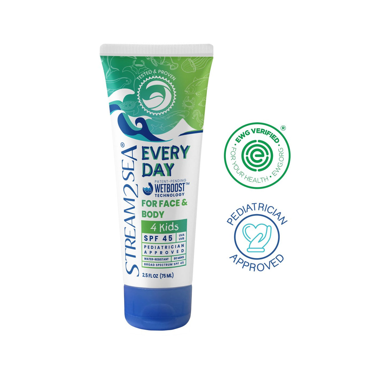 Stream2Sea Every Day Sunscreen SPF 45 - Kids