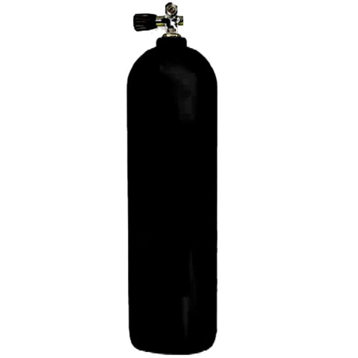 Catalina AL100 100 cu ft Aluminum Scuba Tank - Black with Sherwood K-Valve