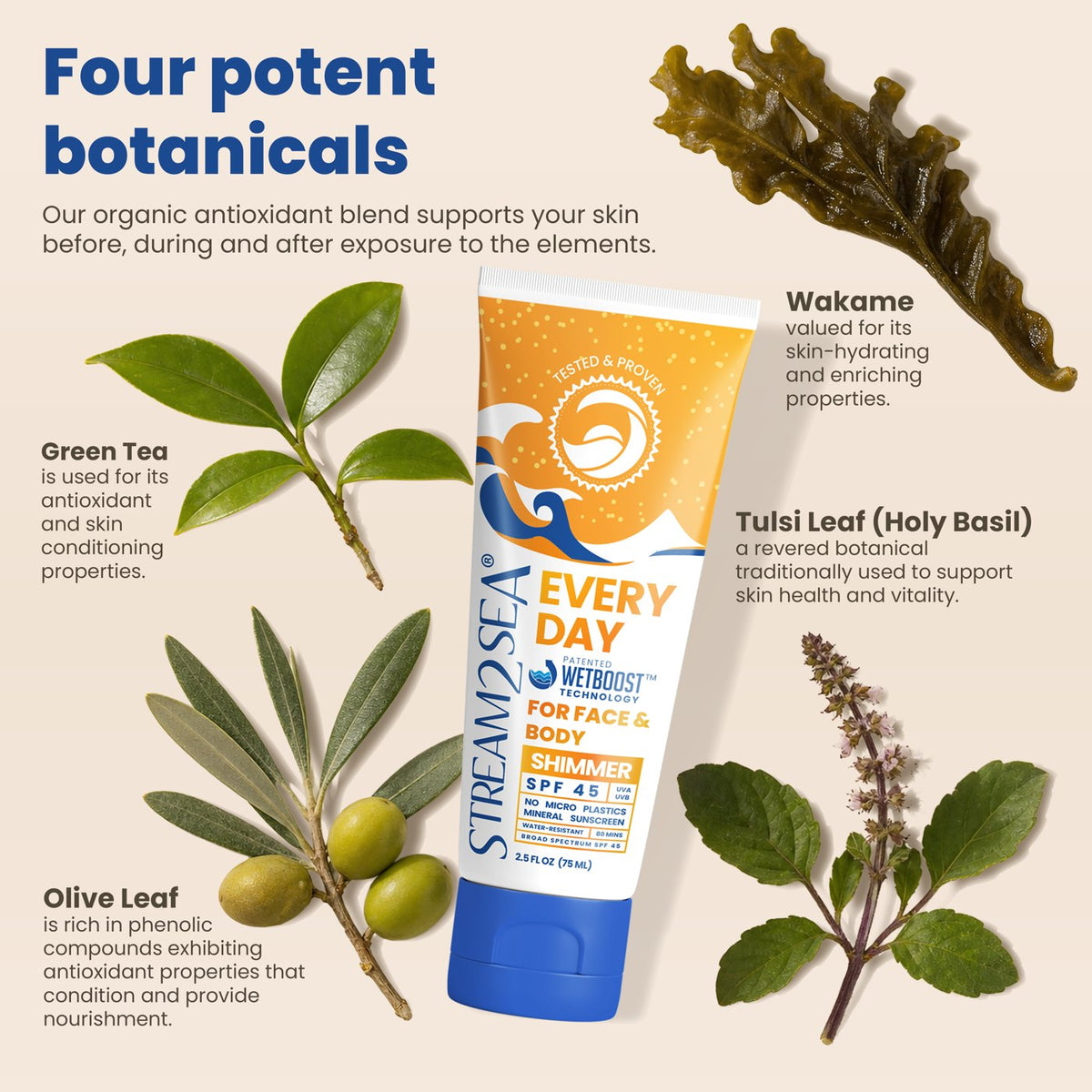 Every Day Sunscreen SPF 45 - Shimmer