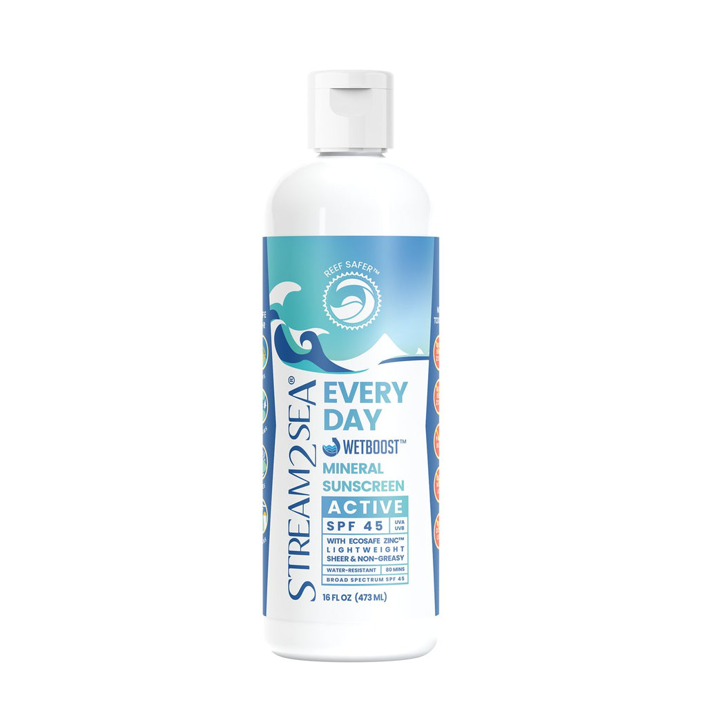 Stream2Sea Every Day Sunscreen SPF 45 - Active (32 oz)