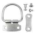 OMS PS SS D-ring Assembly w/ Counter Plate and Screws