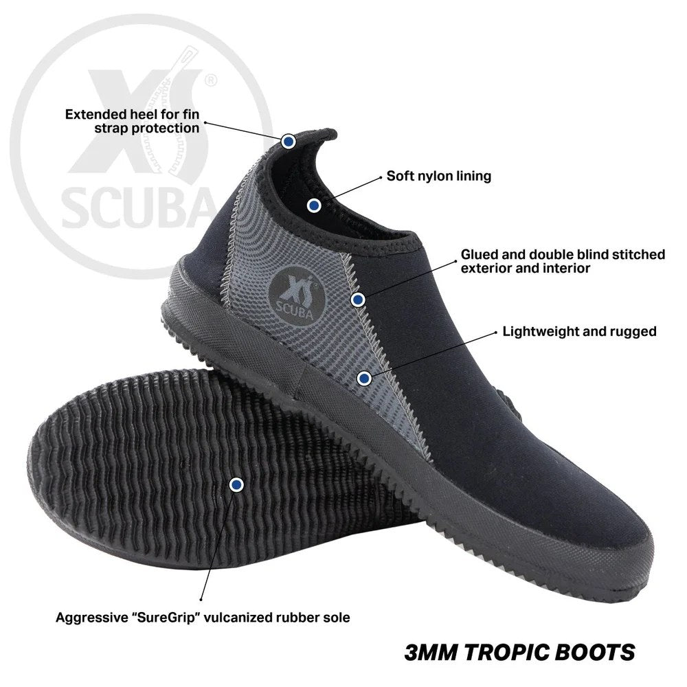 XS Scuba 3 mm Tropic Boots