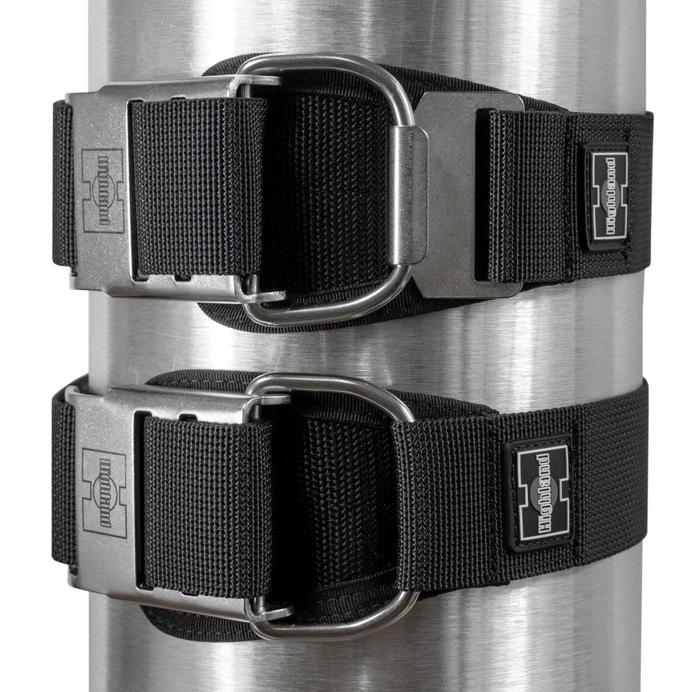 Highland Tank Bands with SS Cam Buckles – Pair