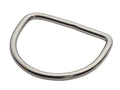 OMS D-Ring 2" (5 cm) Stainless Steel, Straight