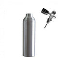 Catalina AL06 6 cu ft Aluminum Scuba Tank - Brushed with Sherwood K-Valve