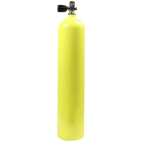Catalina AL40 40 cu ft Aluminum Scuba Tank - Yellow with Sherwood K-Valve