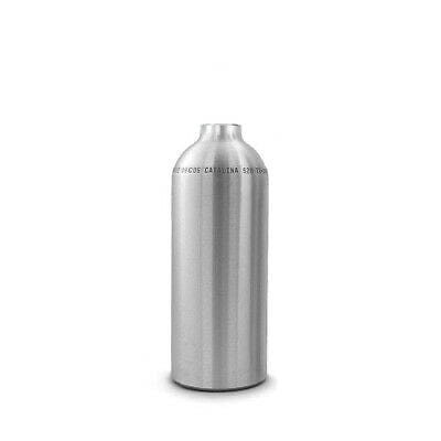 Catalina AL13 13 cu ft Aluminum Scuba Tank - Brushed with Sherwood K-Valve