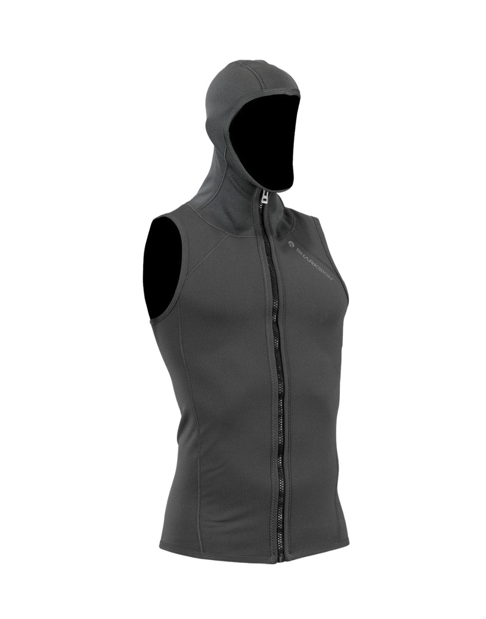 Sharkskin Titanium 2 Chillproof Vest with Hood, Full Zip