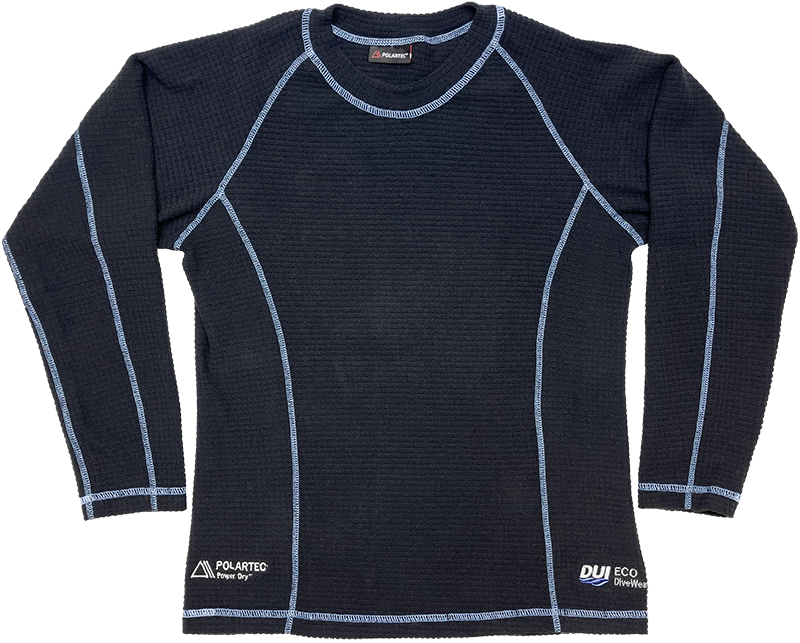 DUI Polartec PowerGrid Base Layer Pullover - Unisex