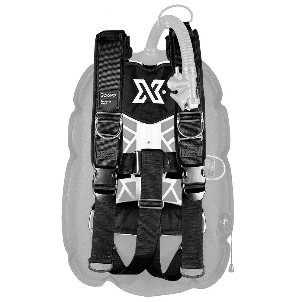 XDEEP NX Series GHOST Ultralight Harness and Backplate